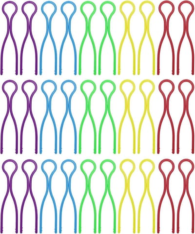 Spoeldraadhouders - Garen Clips Organizers - Naaigaren Sorteren - Kunststof Klossen Clips - 30 stuks - 5 kleuren