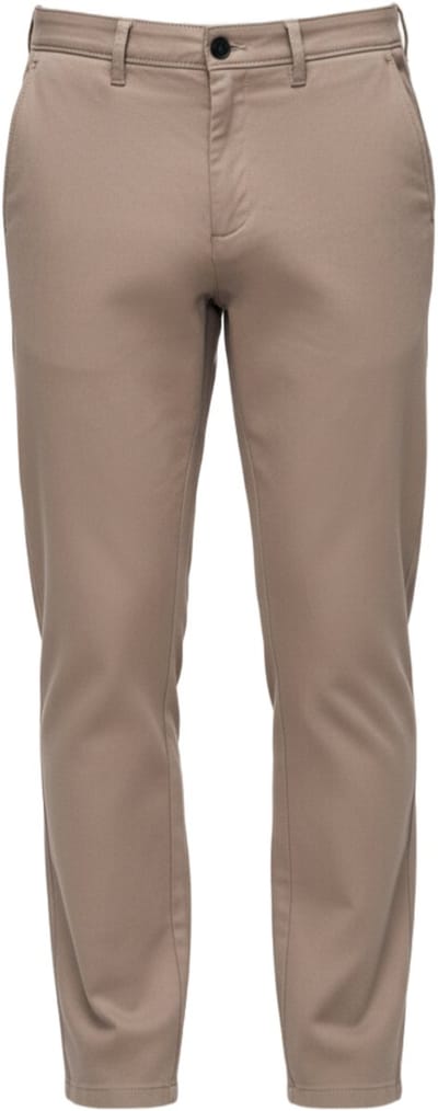 OMBRE Broek - Slim Fit - Katoen - Knopen Asgrijs S