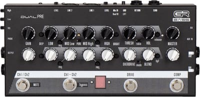 GR Bass Dual Pre - Bass effect-unit
