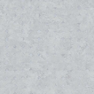 Grafisch behang Profhome 396566-GU vliesbehang gestructureerd met vogel patroon en metalen accenten grijs zilver 5,33 m2