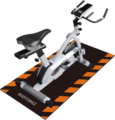 Fitnessmat - Trainingsmat Loopband - Vloer Beschermen - Duurzaam Materiaal - 24x47 IN - Stijl 1