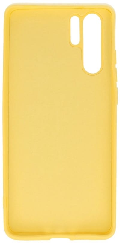 Hoesje Geschikt voor de Huawei P30 Pro - Fashion Color Backcover Telefoonhoesje - Geel