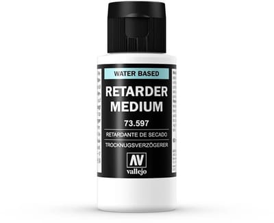 Vallejo Hobbyverf - 73597 Retarder Medium (60 ml) Verdunner - 60 ml