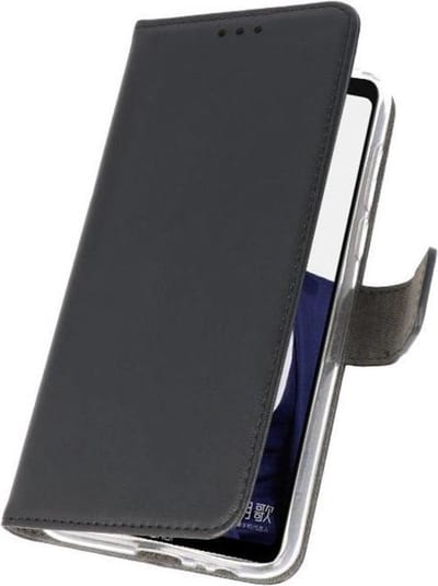 Booktype Telefoonhoesjes - Bookcase Hoesje - Wallet Case - Geschikt voor Huawei Note 10 - Zwart