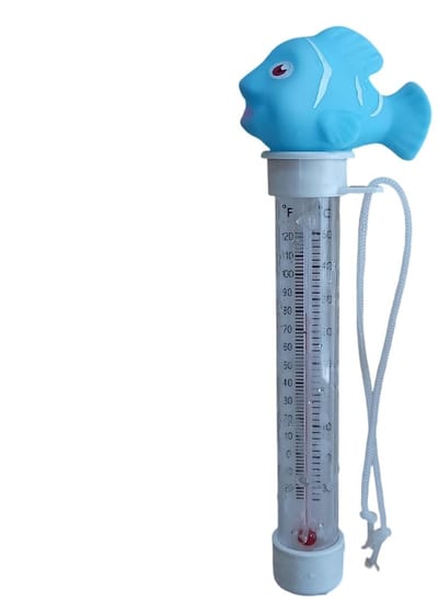 Zwembadthermometer Drijvend - Watermeter Temperatuur - Water Meten - Dubbele Schaal Display - 21 Centimeter Lengte - Divers