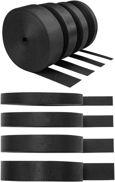 Dailygoods- Nylon Gordel 10 Meter - Zware Nylon - Antislip - Voor Doe-Het-Zelvers - Rugzak - Weerbestendig - Diverse Breedtes 10/15/20/25 mm - Gurtband