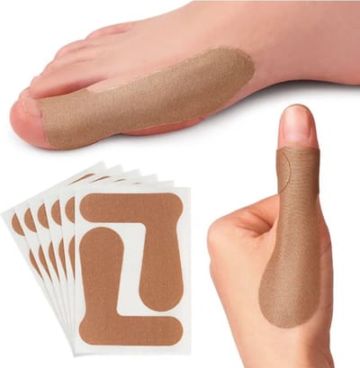 Sport tape - vingerspalk - vingerbrace - vinger tape - teen brace - hallux valgus - tape 10 stuks