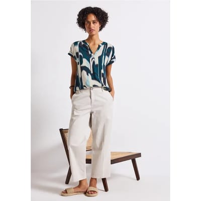 Gedessineerde blouse