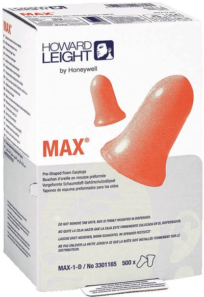 HOWARD LEIGHT dispenser oordoppen Max , oranje