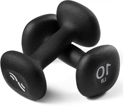Dumbbell Set van Neopreen voor Vrouwen - Ideaal voor Gymnastiek, Yoga en Pilates (Set van 2)