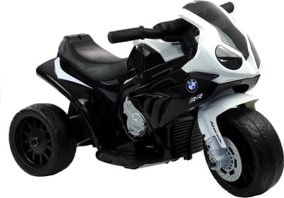 Elektrische kindermotor - BMW S1000RR - 2 tot 5 km/u - zwart