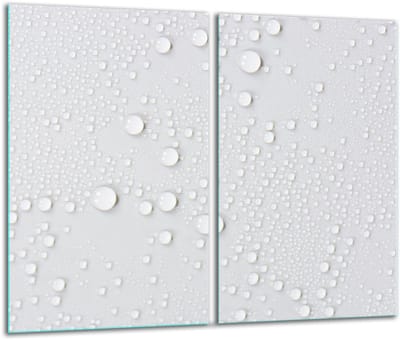 TMK ArtDeko - Snijplank - Glas - 2x 30x52 cm - Inductie