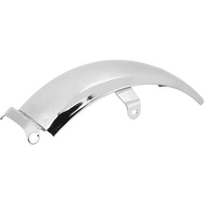 Motorfiets Achterspatbord Gepolijste Afwerking IJzeren Wiel Bandenbeschermer Spatbord voor Z50 Mini Trail K0 white