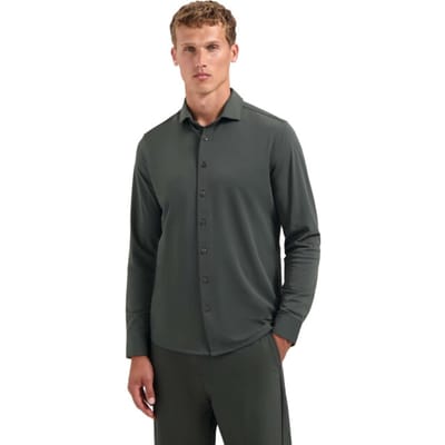 No Excess Shirt Jersey Travel Dark Steel Größe: XL | Business hemden Outlet | Herren