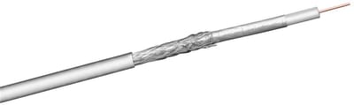 Pro 100 dB coax- antenna cable 2x shielded CCS 100