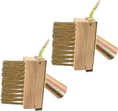 Onkruidborstel - Voor voegenreiniging - 2 stuks - Stalen borstel