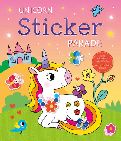 Deltas Unicorn Sticker Parade Educatieve boeken (spelletjes en raadsels)