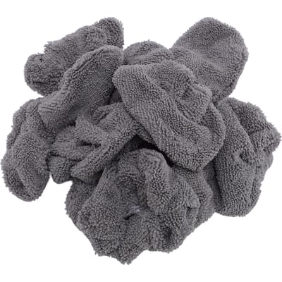 12 pièces Lingettes de Rechange pour Robot Lave-Vitres Rondes Réutilisables pour Nettoyeur de Vitres pour Maison et Commerce