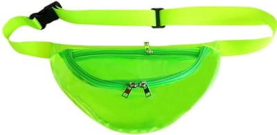 KIMU® Heuptas Neon Groen Transparant - Fanny Packtasje Heuptasje Festival