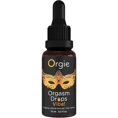Orgie - Orgasm Drops Vibe! - Stimulating Drops - 0.5 fl oz / 15 ml