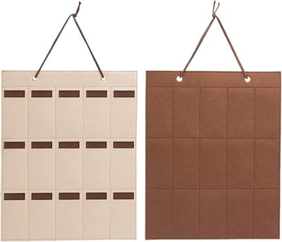 Brillen Opberger - Hanger Organizer - Kast Inrichten - 15 Slots - 50 x 40 cm - Grijs