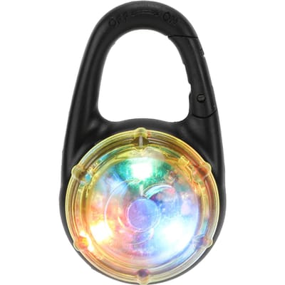 LED Hondenhanger Lichtgevend Waterdicht Halsbandclip Licht voor Buiten Nachtveiligheid Huisdier Hond KattenOranje gele lichte kleur