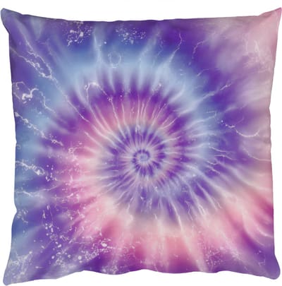 Sierkussens - Kussentjes Woonkamer - 50x50 cm - Pasteltinten - Paars - Spiraal - Marmer