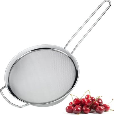 Westmark Huishoudzeef met brede rand, Picante, ø 20 cm, roestvrij staal, zilver, 12162270
