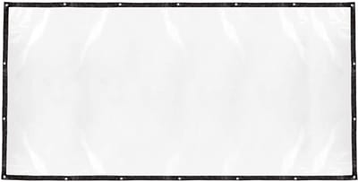 Dailygoods- Afdekzeil Waterdicht - Afdekfolie Transparant - Afdekzeil 1,5 x 3 m - Afdekzeil Tuinmeubelen - Afdekzeil Binnen/Buiten - PE Materiaal - Tuinzeil