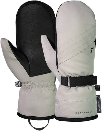 Reusch Alena R-Tex XT Want Ski- en snowboardwanten dames Licht grijs 6.5