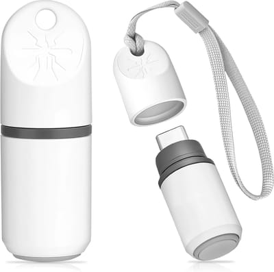 Ryoudavell - Insectenbeetbehandelaar USB-C - Warmtestift Tegen Muggensteken - insectenbeetheler - Tegen Muggenbeet, Insectenbeet en -steken - Infrarood Impuls zonder Chemische Stoffen - Klein & Draagbaar voor Android & iPhone 15/16/17