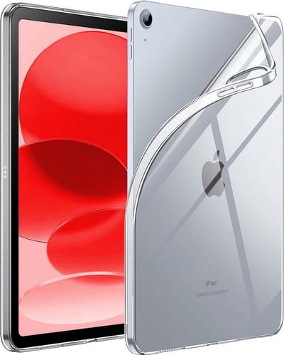 Hoes - Geschikt voor Apple iPad A16/A18 (2022/2025/2026) - 10.9 & 11 inch (10e, 11e & 12e generatie) - Dun & Stevig - Siliconen Backcover - Shockproof Case - Tablet Hoesje - Shockbestendige Back Cover - Transparant