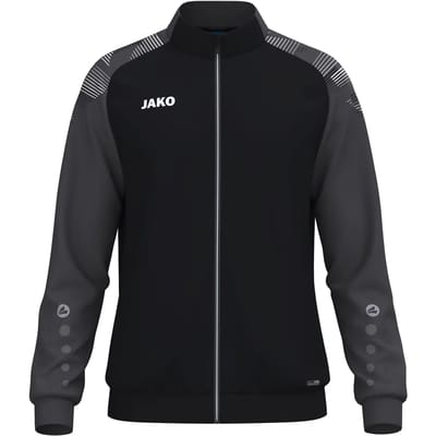 Jako Sonic Polyestervest Kinderen - Zwart / Antraciet | Maat: 116
