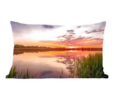 Sierkussens - Kussentjes Woonkamer - 50x30 cm - Water - Lucht - Natuur
