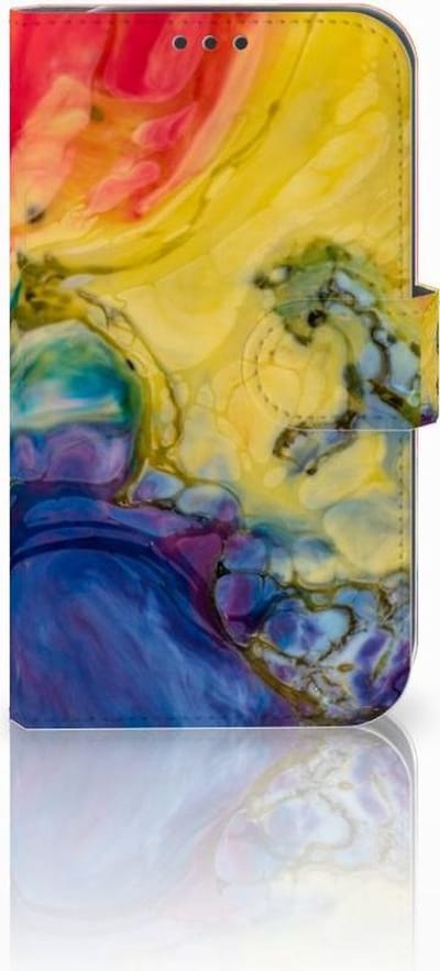 Boekhoesje voor Hoesje Samsung Galaxy Xcover 4 | Xcover 4s Watercolor Dark