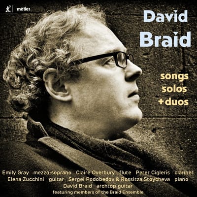 Emily Gray - David Braid - Claire Overbury & Elena - Songs Solos + Duos (CD)