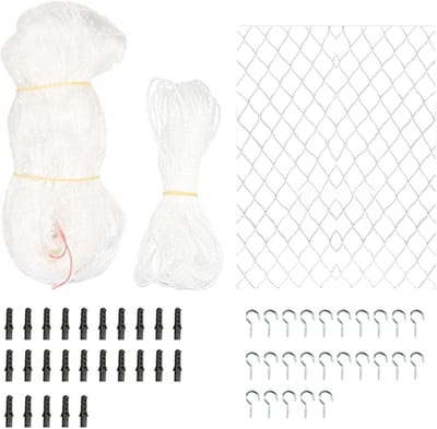 Balkonnet voor katten - Beschermnet huisdier - Veiligheid buiten - Versterkt anti-val - 3x2m tot 8x3m - Meerkleurig