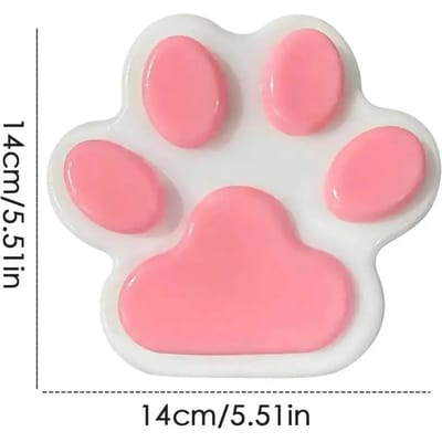 Grote Kattenpoot Knijpspeeltje - Zacht Plakkerig Siliconen PVC Stressverlichting Decompressie Knijpspeeltje voor Volwassenen & Kinderen