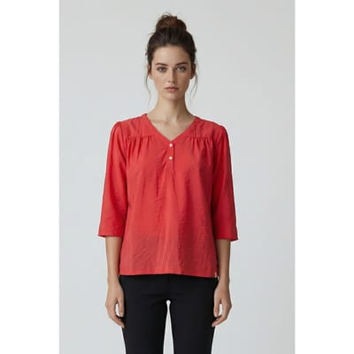 DIDI Blouse Pearl In Rose Red Maat: 42 | Blouses Outlet | Dames | Roze