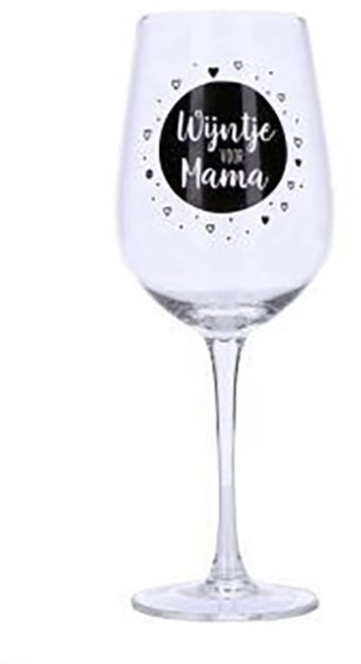 Wijnglas Wijntje voor Mama