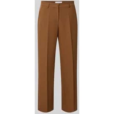 straight fit broek met viscose