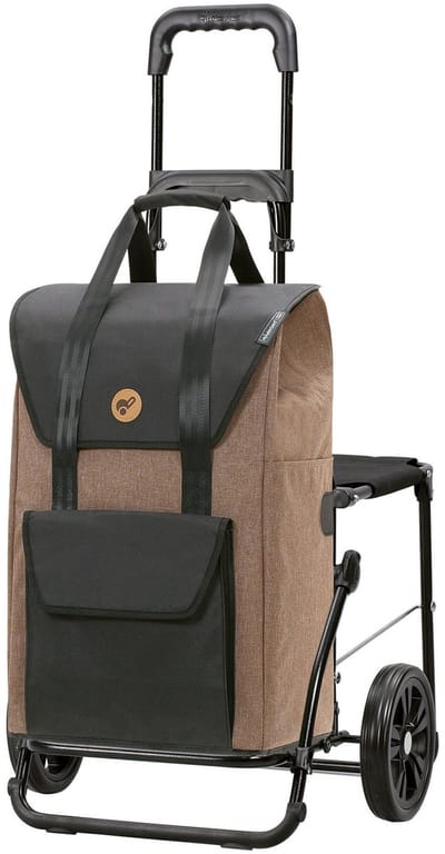Andersen Shopper Komfort Shopper Senta 2.0 Winkelwagen 57 cm - 49 L - sand