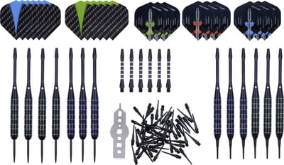Engelhart Darts - steel/ Softip darts set