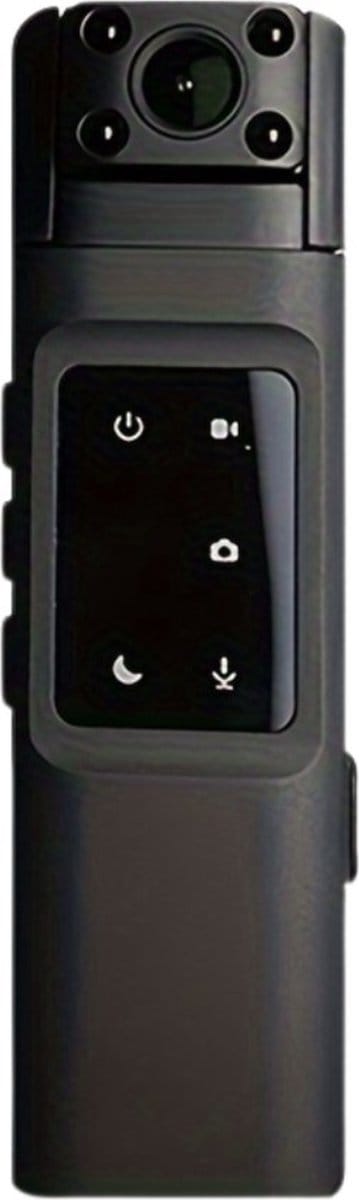 Bovista Chest Camera - Bodycam - Politie - Spy Camera - Spy Cam - Verborgen Camera - Spionage Camera - Action Camera - HD