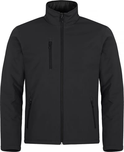 Clique Padded Softshell Jacket 0200954 - Zwart - 4XL