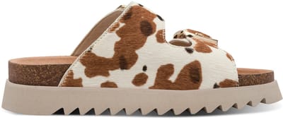 Tamaris damesslippers 1-27519-46-102 damesschoenen leer plateau