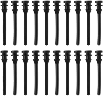 50 stuks 43mm Koelventilator Bevestigingsschroeven van Rubber - Antivibratie, Geluidsdemping en Computeraccessoires voor Optimale Prestaties