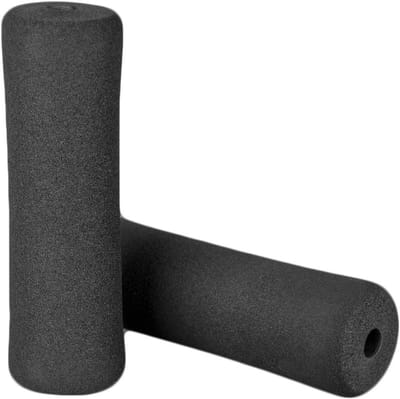 Schuim Voetsteunen - Gym Onderdelen - Fitness Apparatuur - Hoge Dichtheid Schuim - 23.5 cm Lengte - Zwart