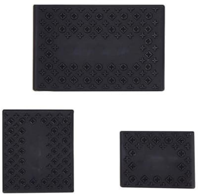 Dailygoods - 3 Stuks Zwarte Antislip Clipper Grip Haarspeldjes
