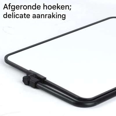 Ynkkvre - Magnetisch met Stiften - 30X21 CM inclusief wisser - 9 Delig set - Schoolbord met stiften - Krasvast Memobord - Emaille Magneetbord -1 pcs